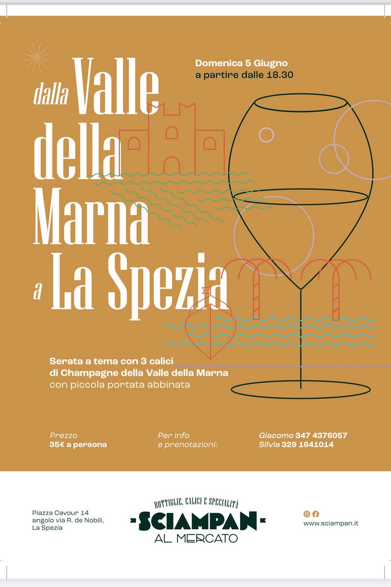 Sciampan, domenica 5 giugno: degustazione dei vini della Valle della Marna